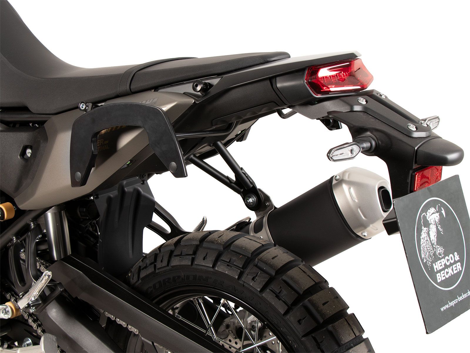 C-Bow Seitenträger schwarz für Yamaha Ténéré 700 Rally (25-) Hepco & Becker