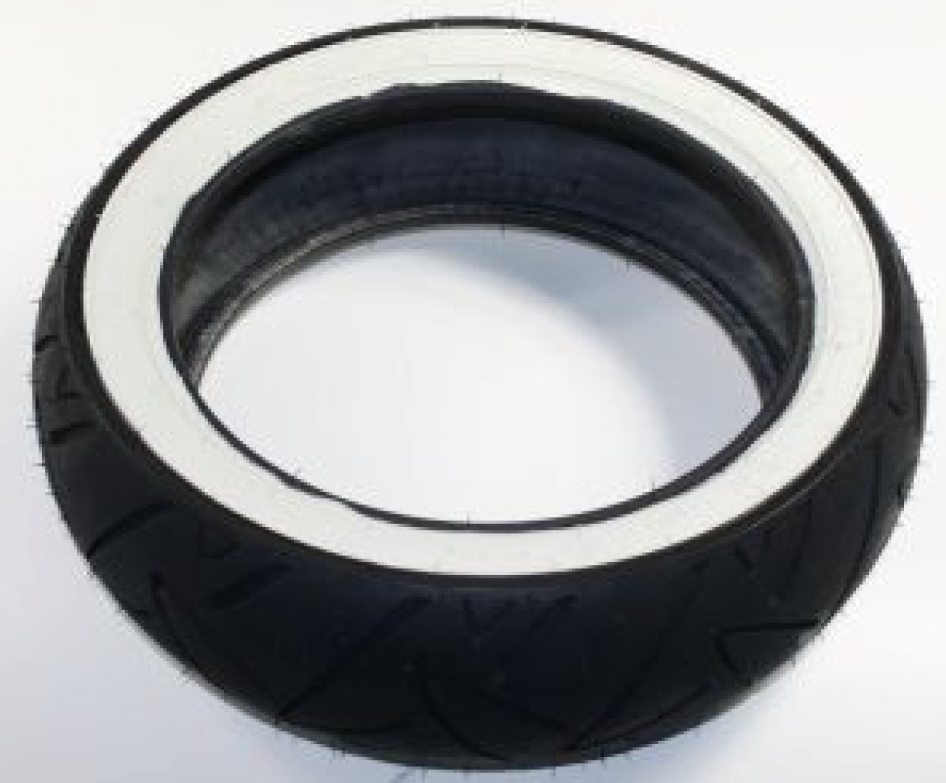 Continental Reifen 130/70-12, 62P, TL, Weißwandreifen, Twist, vorne/hinten