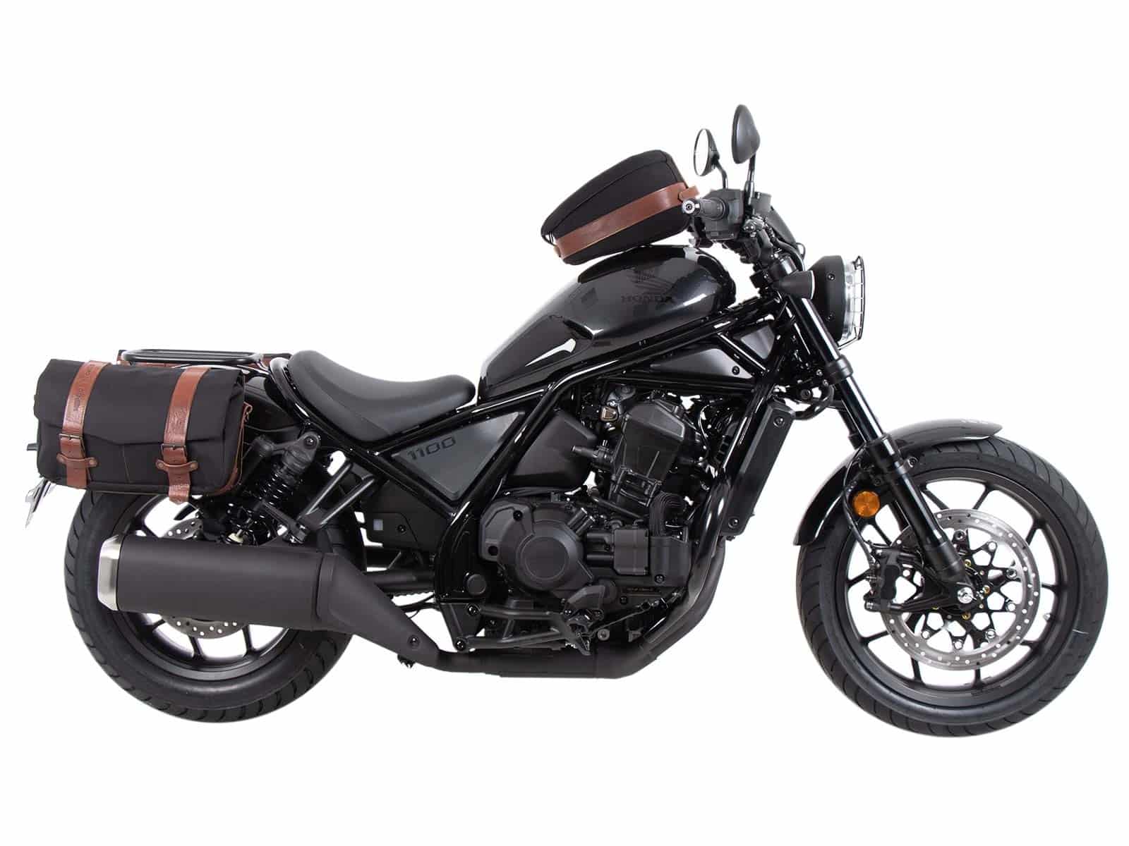 C-Bow Seitenträger schwarz für Honda CMX 1100 Rebel /DCT (21-24) Hepco & Becker