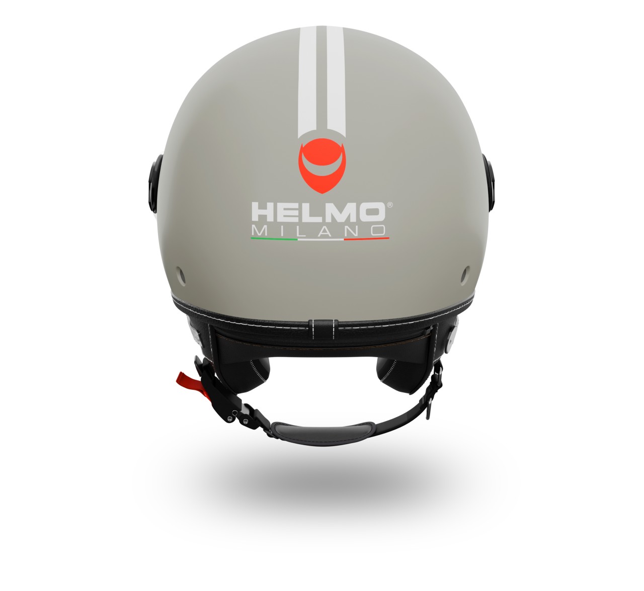 Helmo Milano Demi Jet Veloce grau matt