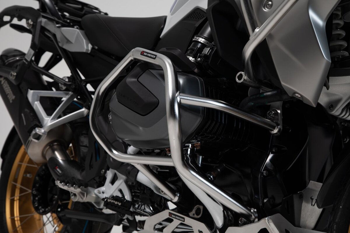 SW-Motech Sturzbügel für silber für BMW R 1250 GS /Rallye (18-), R 1250 R /RS (18-)