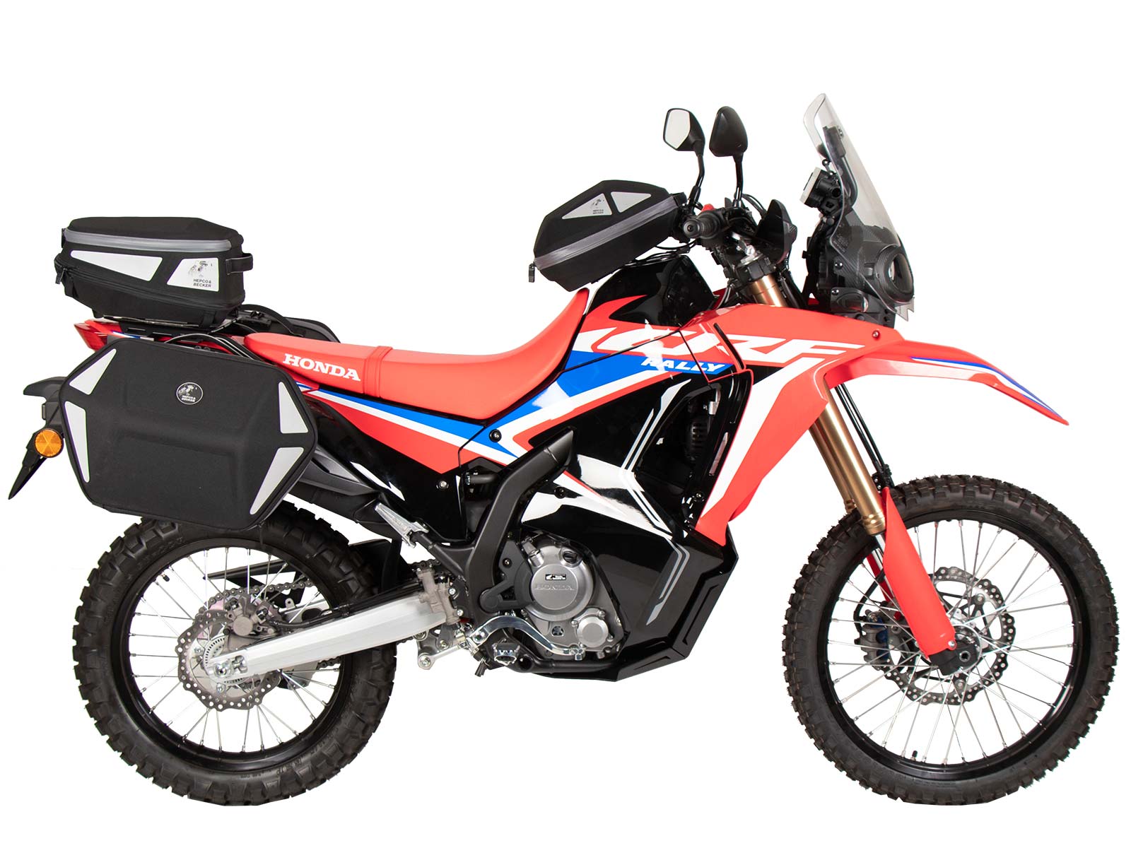 C-Bow Seitenträger schwarz für Honda CRF 300 L (21-) Hepco & Becker