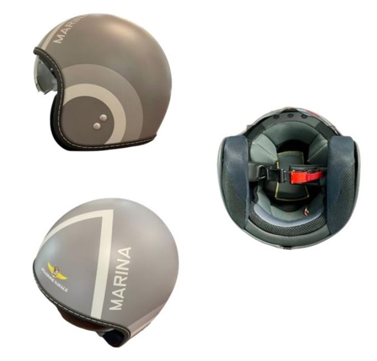 Moto Guzzi Jethelm AVIAZIONE NAVALE beige matt