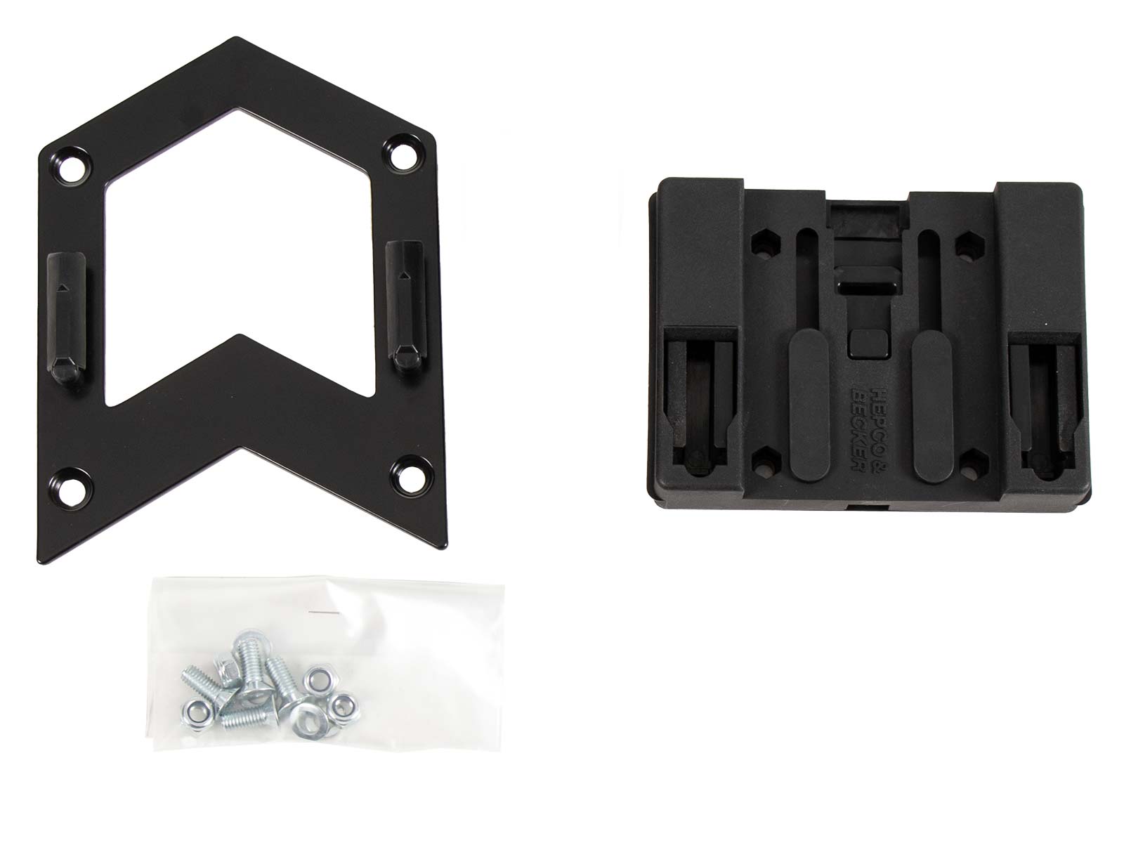 Hecktasche Street Basic schwarz für Sportracks und Smartraks Hepco & Becker