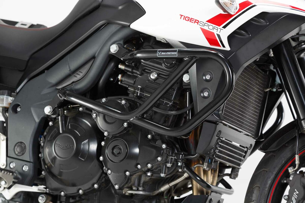 SW-Motech Sturzbügel für schwarz für Triumph Tiger 1050 Sport (13-)