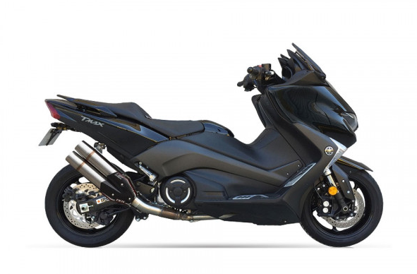 IXIL L5X HYPERLOW Komplettanlage Yamaha  T-Max DX / SX (Bj.17-), Edelstahl, E-geprüft, Euro4