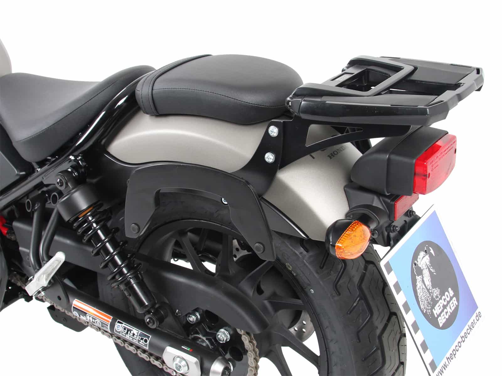 C-Bow Seitenträger schwarz für Honda CMX 500 Rebel (17-) Hepco & Becker