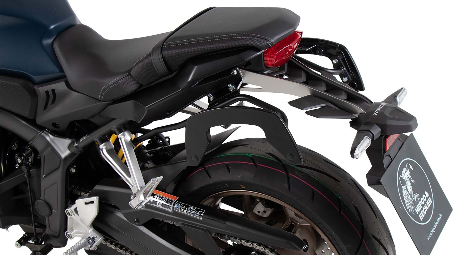 C-Bow Seitenträger schwarz Honda CB 650 R (21-23) Hepco & Becker