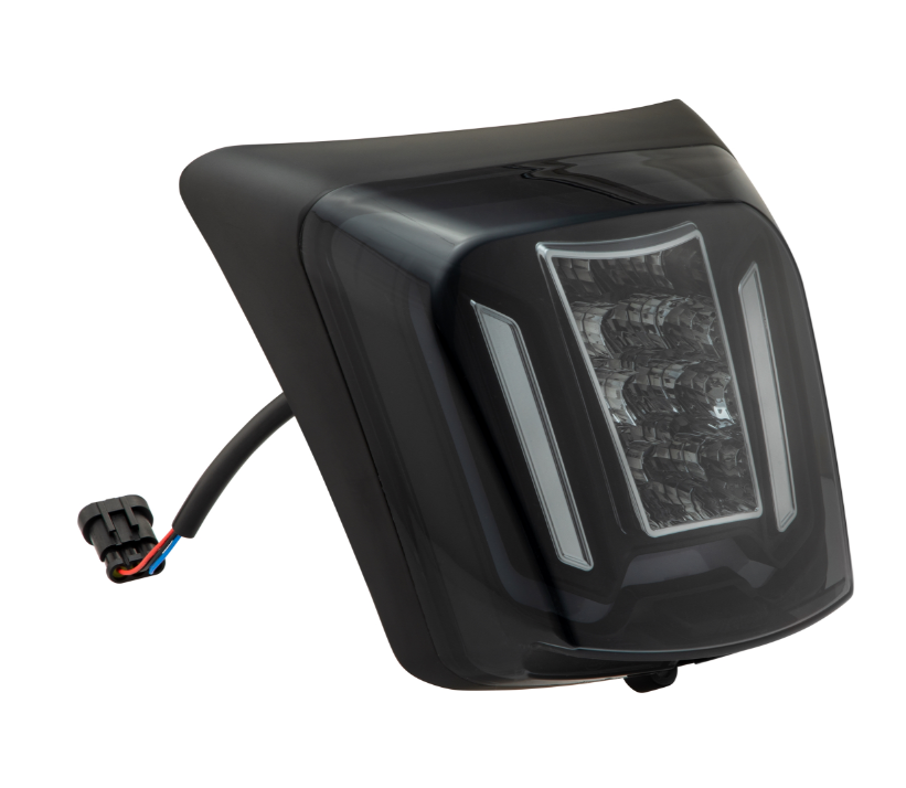 Rücklicht ZELIONI für Vespa GTS/​GTS Super 125-300ccm HPE, schwarz matt, getönt