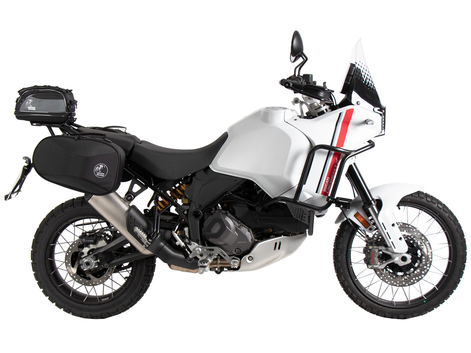 C-Bow Seitenträger für Ducati DesertX (22-) Hepco & Becker