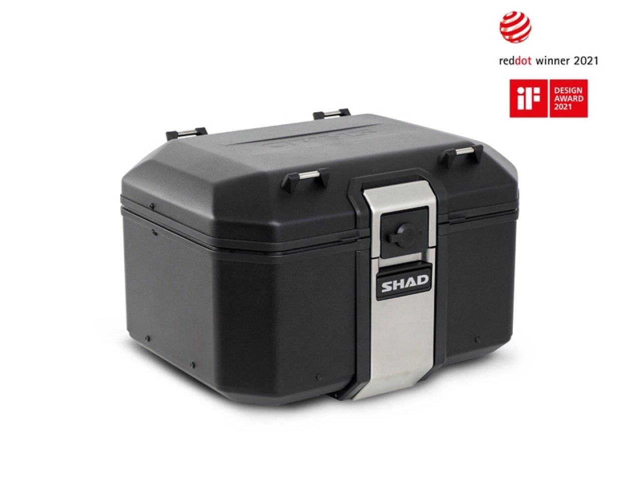 Shad Topcase TR48, Aluminium schwarz, 48 l