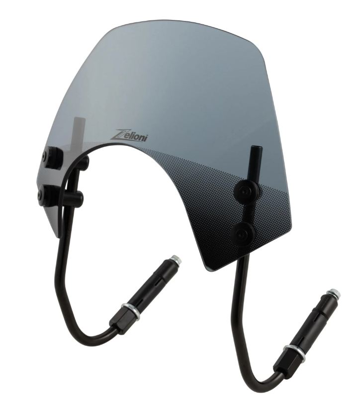 Flyscreen ZELIONI Racing für Vespa GTS/​GTS Super 125-300ccm, schwarz getönt
