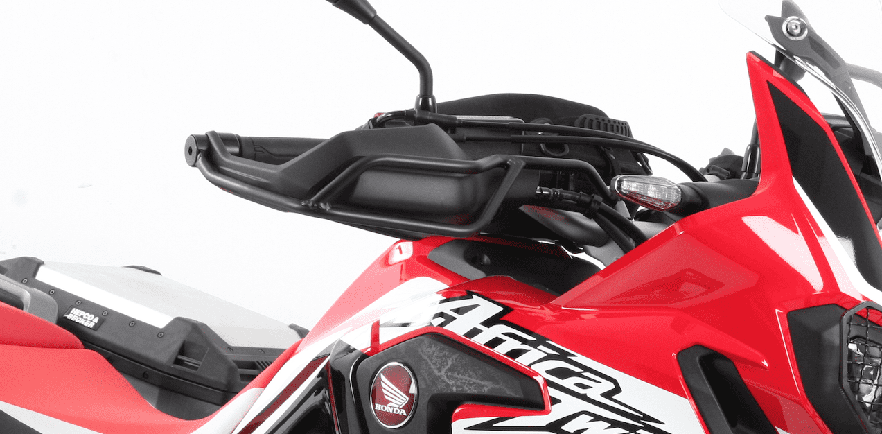 Griffschutz Set schwarz für Honda CRF 1000 Africa Twin (18-19) Hepco & Becker