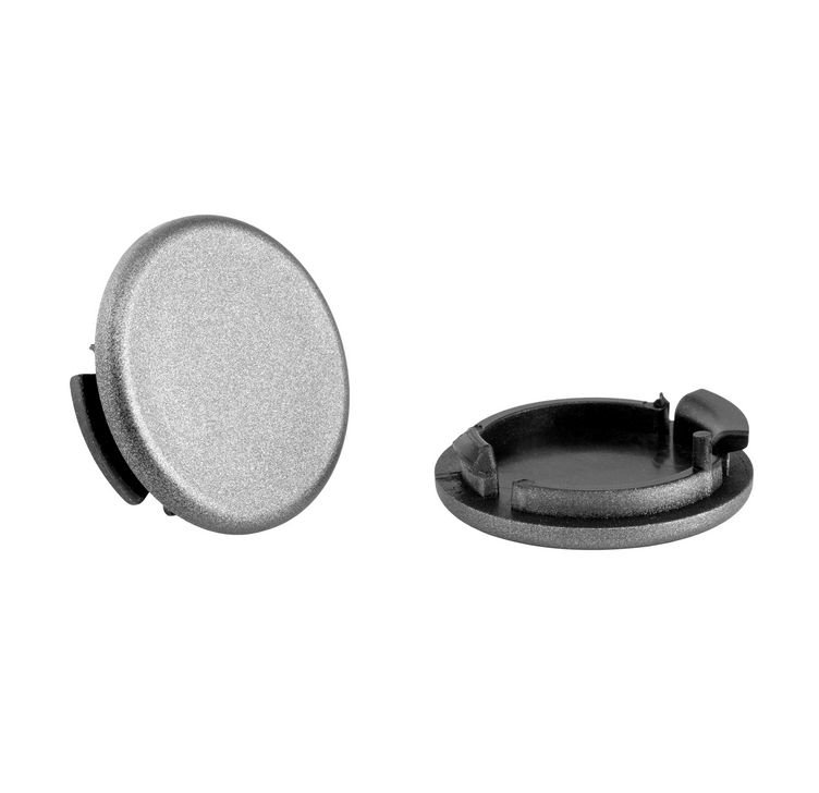 Abdeckung Spiegelloch links & rechts für Vespa GTS/​​GTS Super 125 /​​300ccm (2023-), grau matt G22