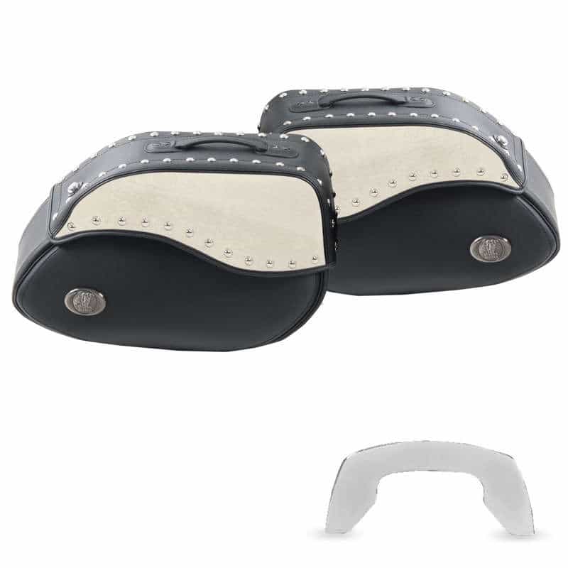 Satteltaschensatz Ivory für C-Bow Träger Hepco & Becker