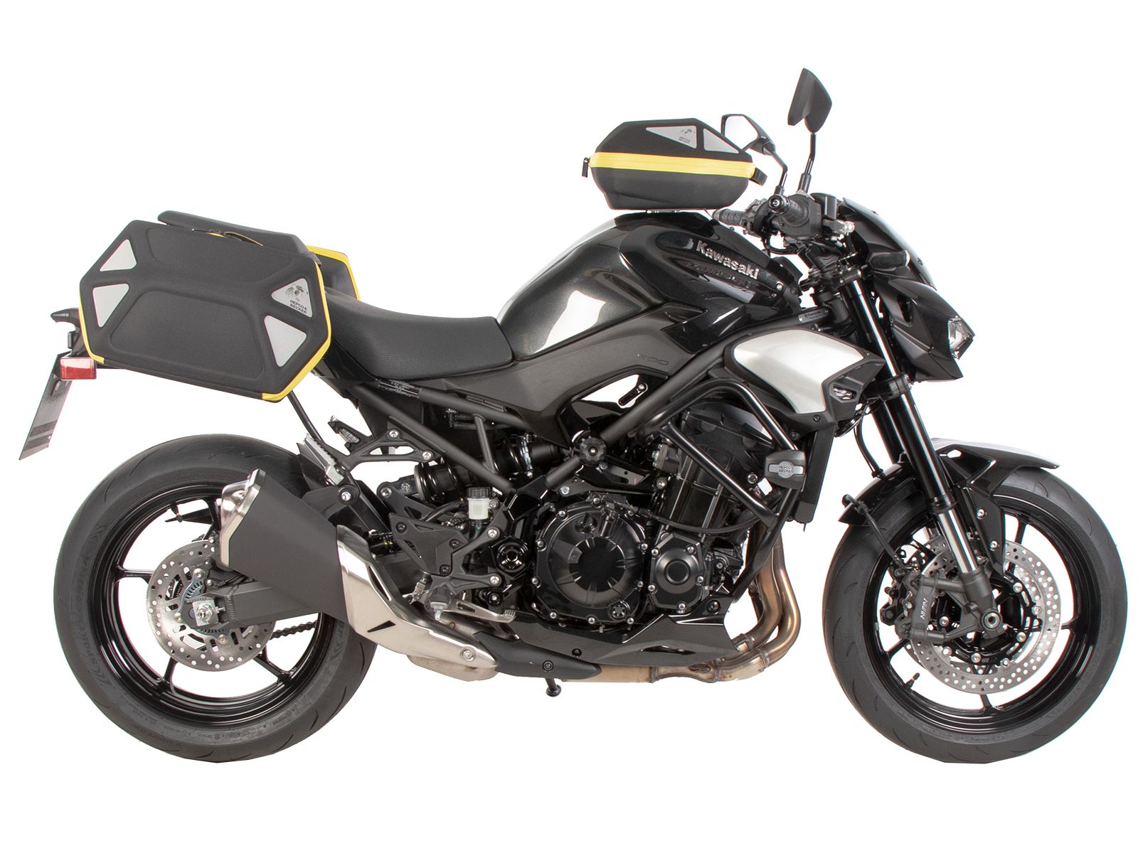 C-Bow Seitenträger schwarz für Kawasaki Z 900 /SE (25-) Hepco & Becker