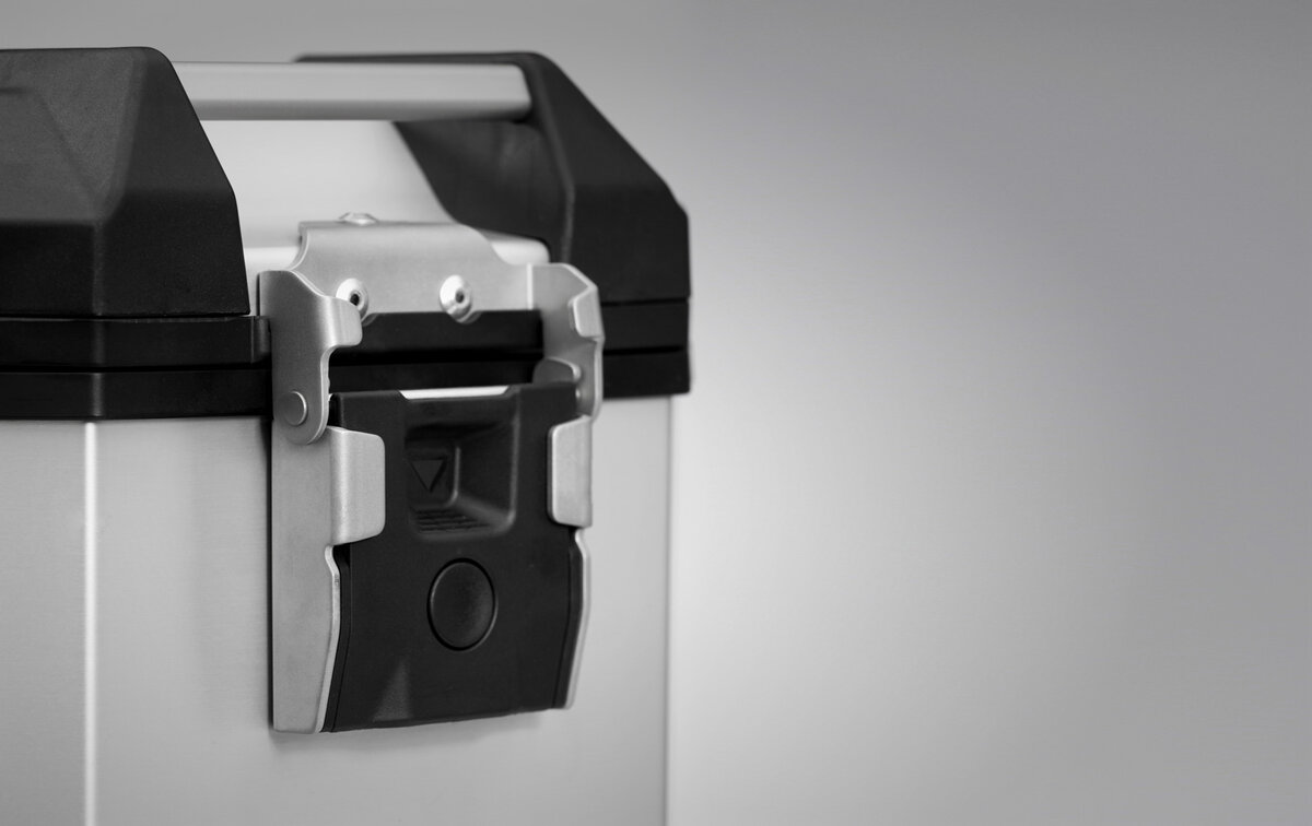 SW-Motech TRAX ADV L Alukoffer 45L silbern, rechts für Honda XL 750 Transalp (23-)