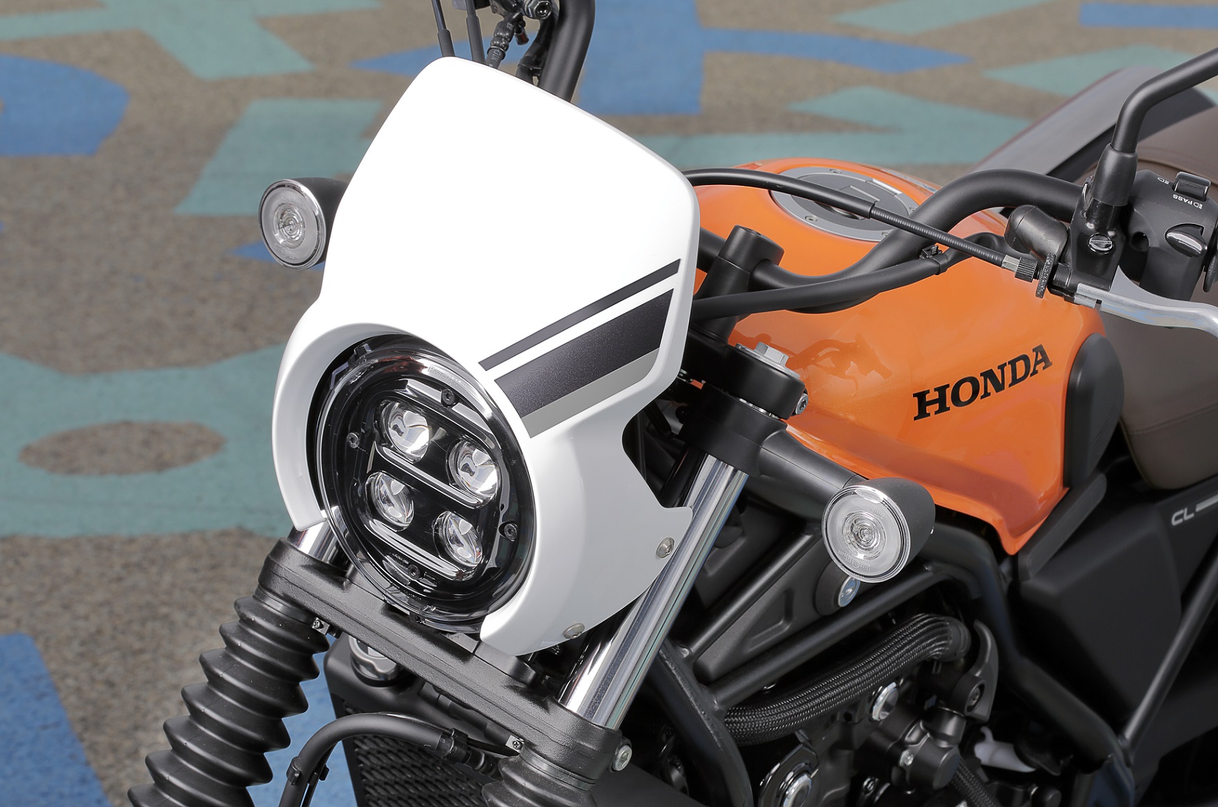 Dekorstreifen für Honda CL 500 Scrambler (23-) Original