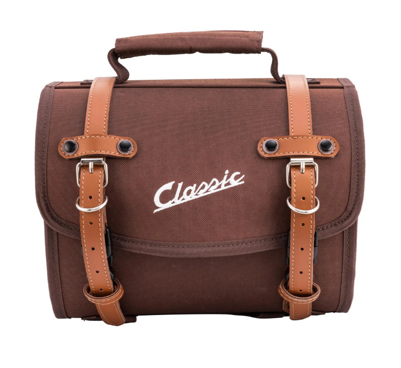 Tasche "Classic" klein für Vespa, Nylon, tobacco braun