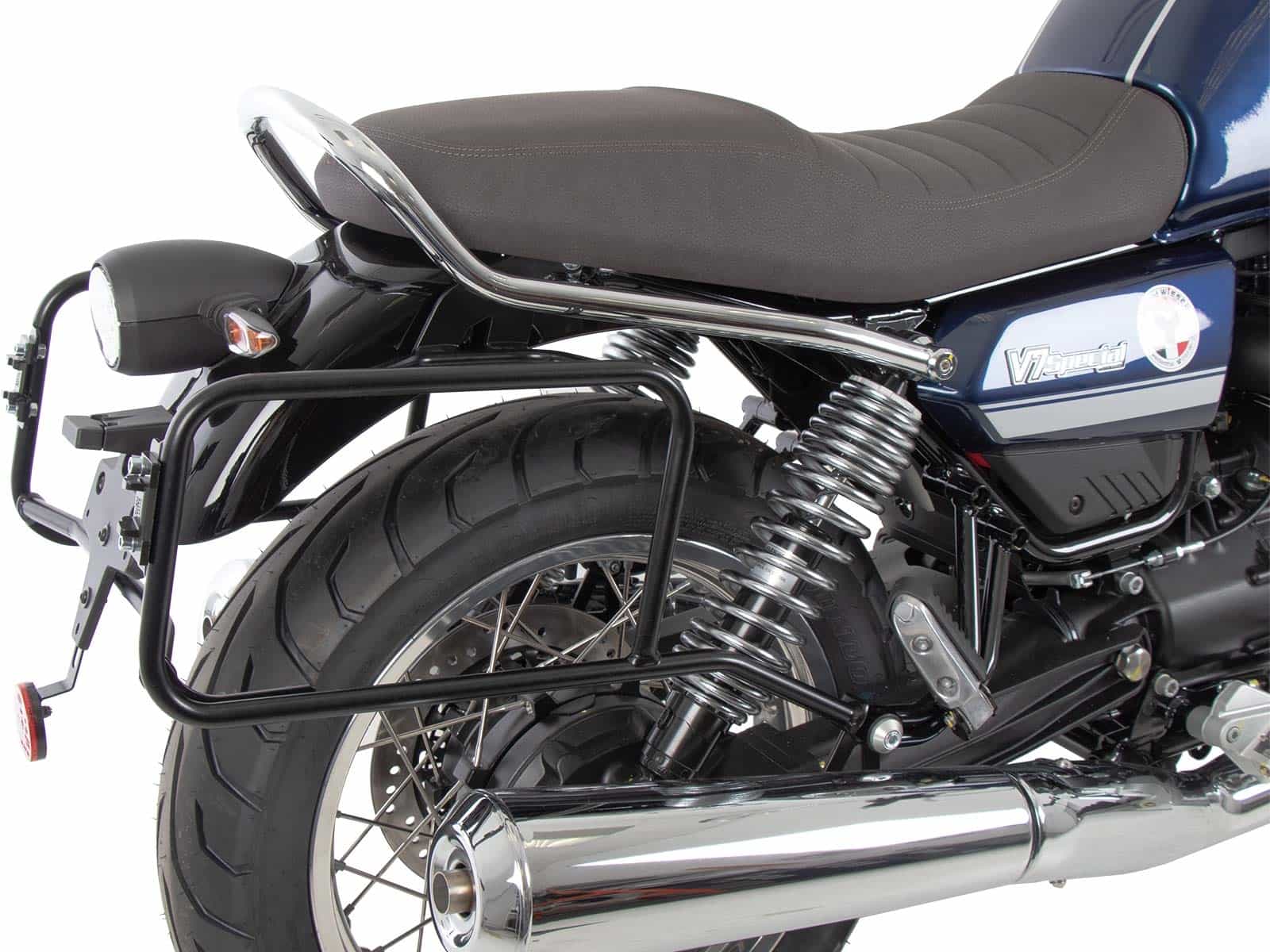 Kofferträger schwarz für Moto Guzzi V7 Special/Stone/Centenario (21-24) Hepco & Becker