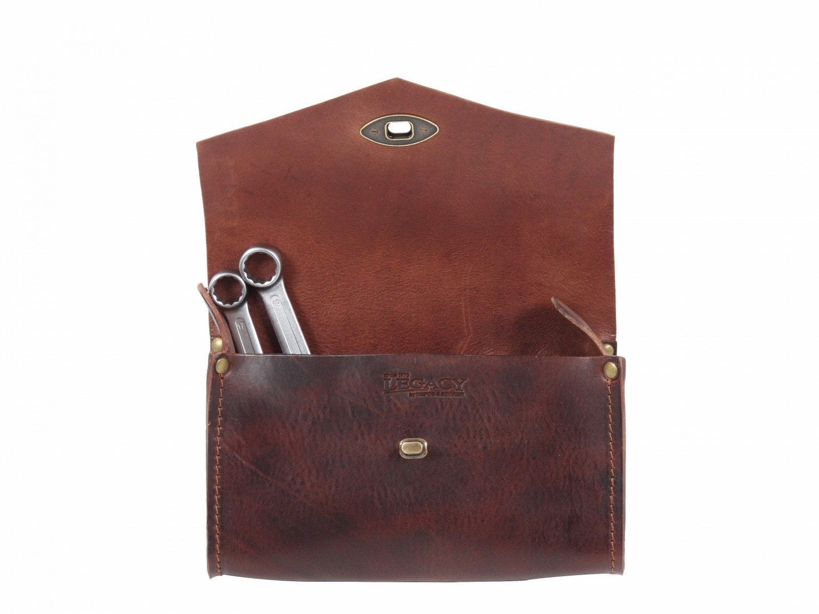 LEGACY Leder-Werkzeugtasche braun 2,5L Hepco & Becker