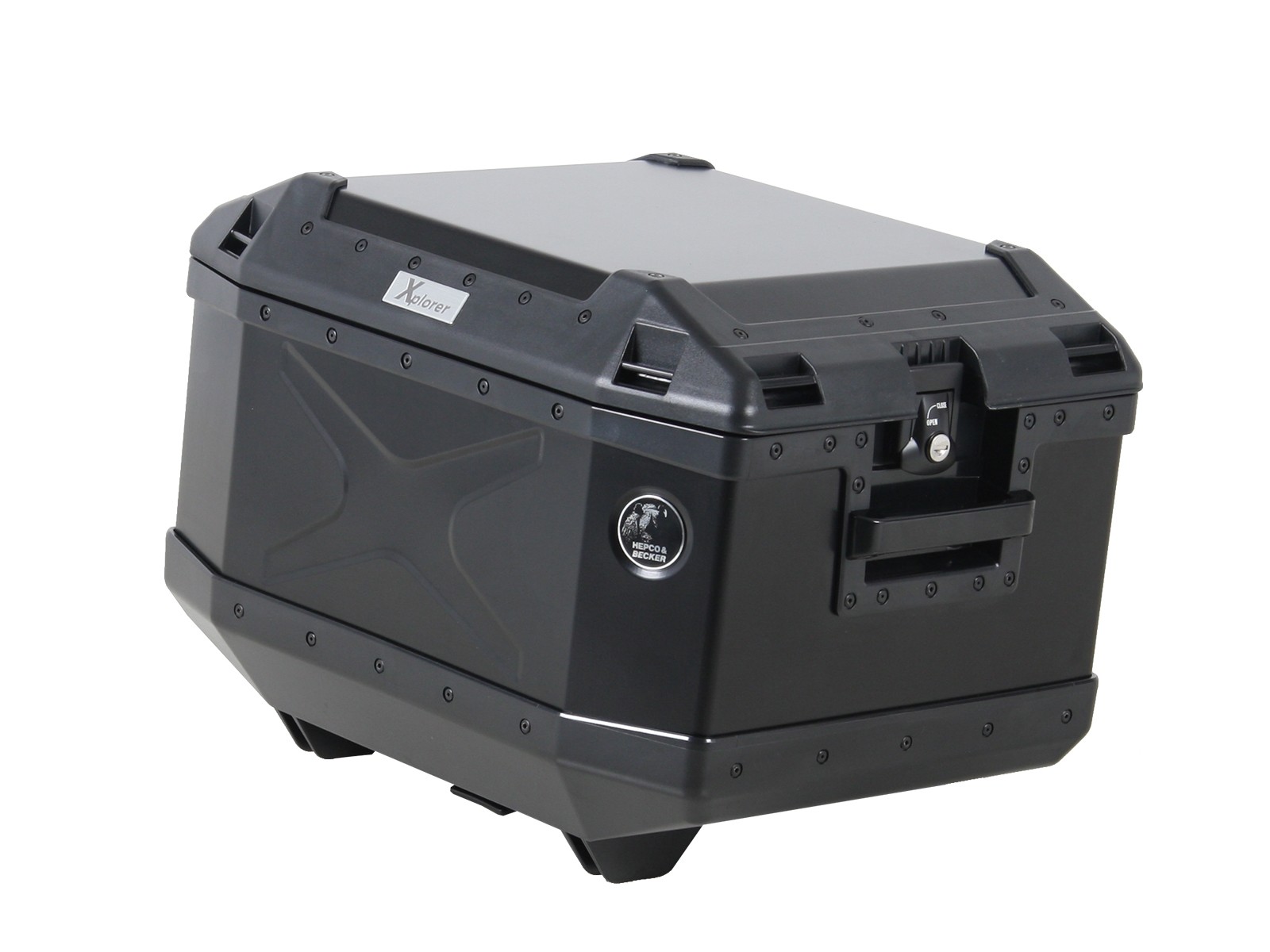 Topcase Alu Xplorer 45 schwarz Hepco & Becker