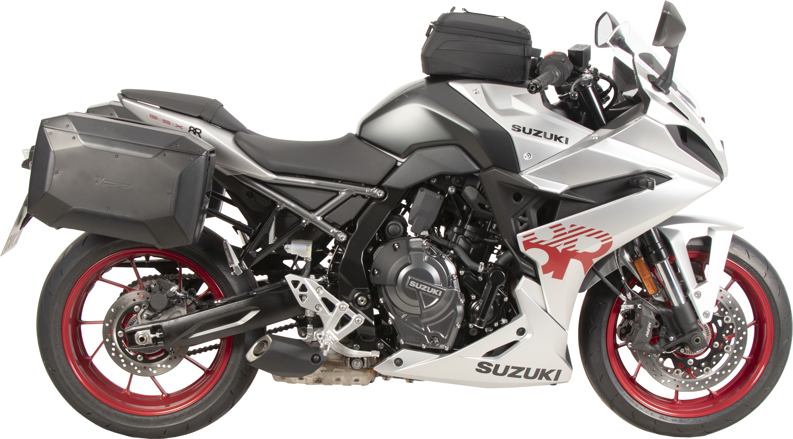 C-Bow Seitenträger schwarz für Suzuki GSX-8R (24- ) Hepco & Becker