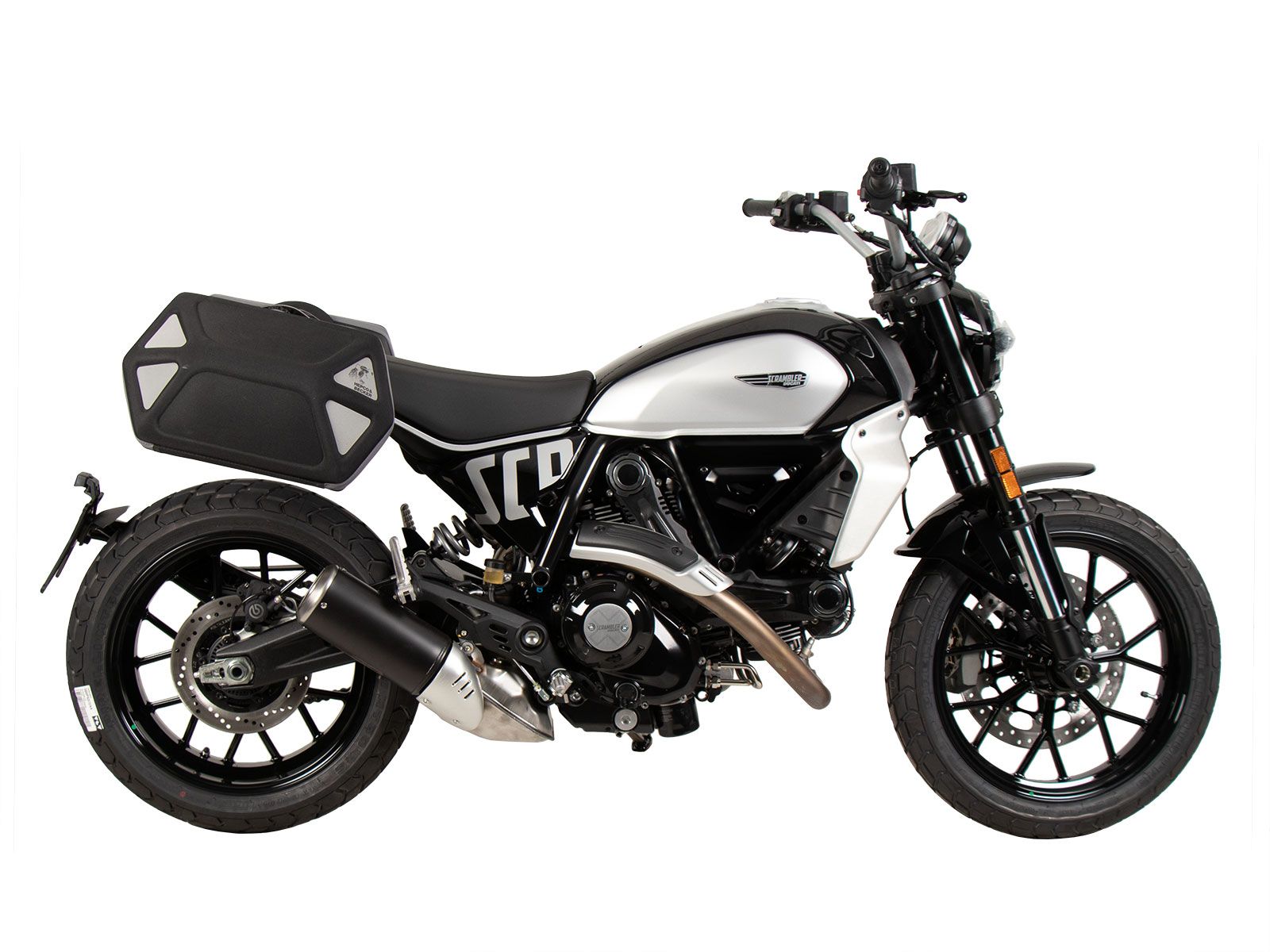 C-Bow Seitenträger schwarz für Ducati Scrambler 800 Icon (23-) Hepco & Becker