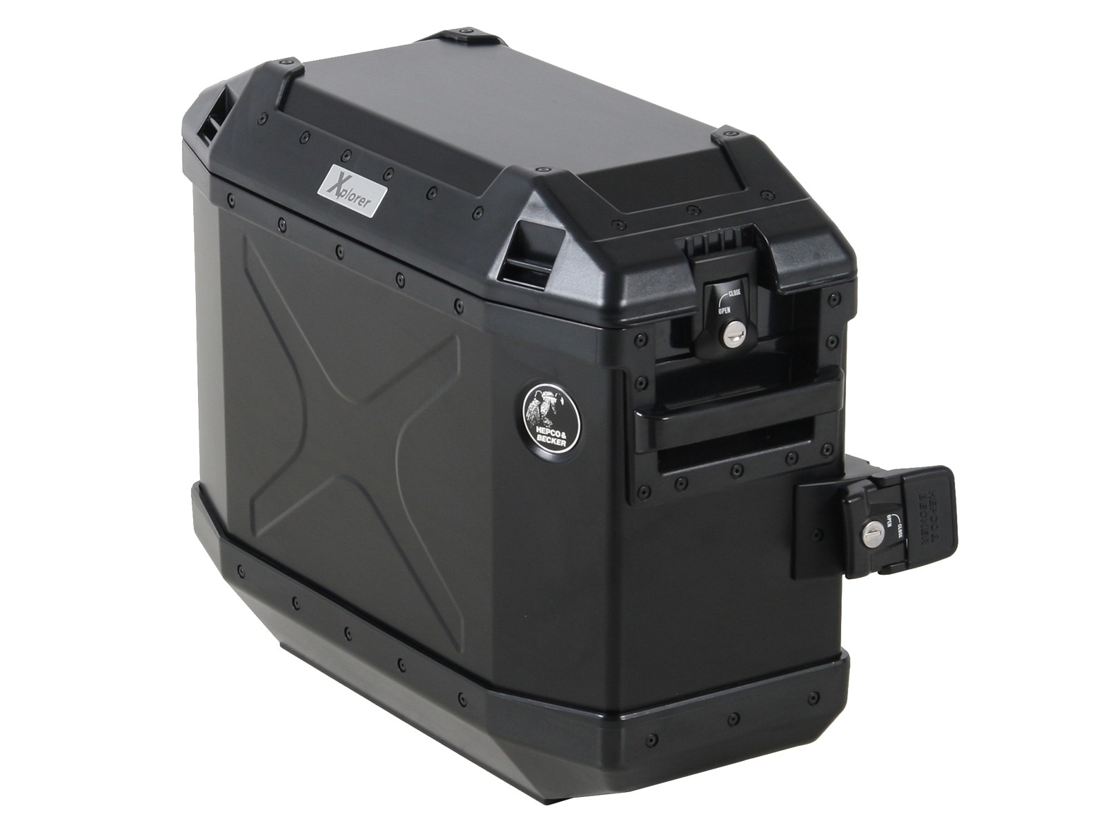 Seitenkoffer Alu Xplorer 30 schwarz Hepco & Becker