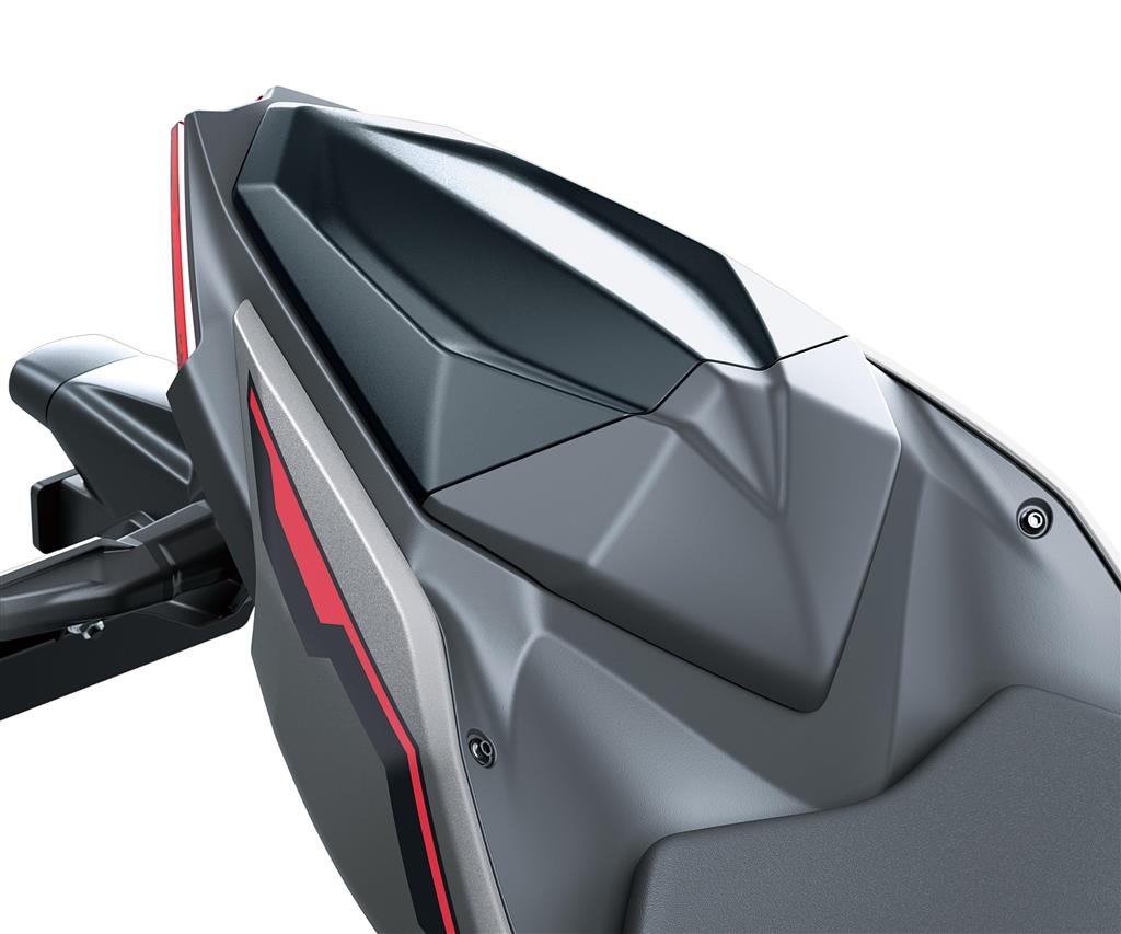 Soziussitzabdeckung Metallic Matte Graphene Steel Gray (68P) für Kawasaki Ninja 500 SE / Z 500