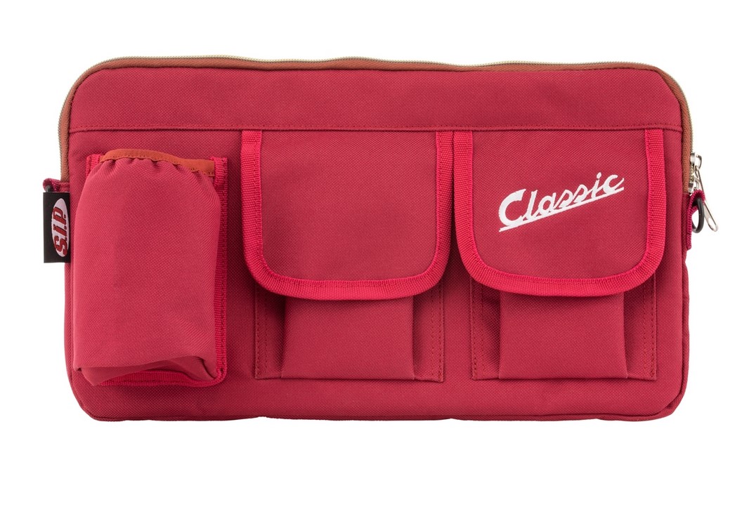 Tasche "Classic" für Gepäckfach/Handschuhfach Vespa - rot, Nylon