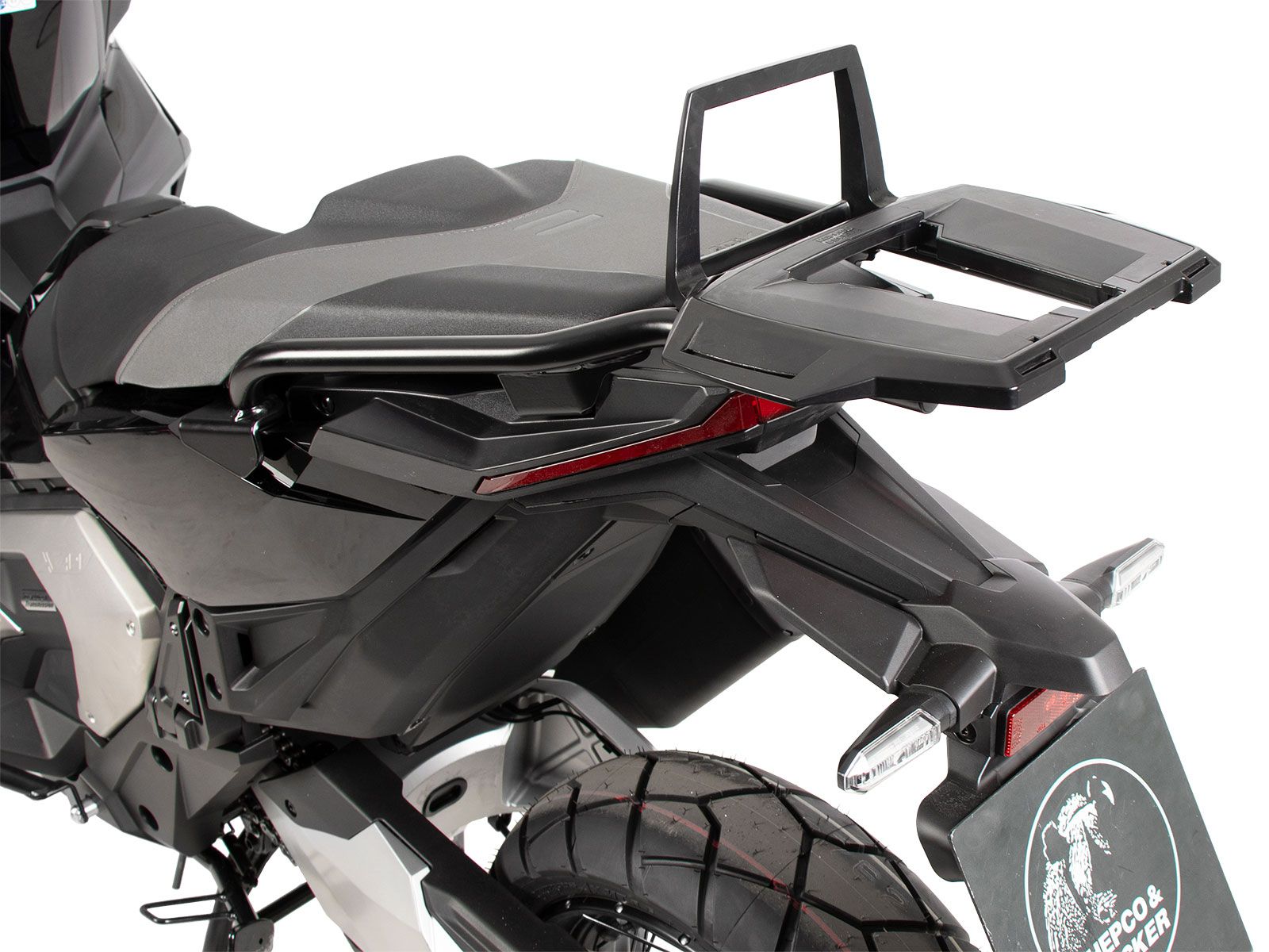 Alurack Topcaseträger schwarz für Honda X-ADV (25- ) Hepco & Becker