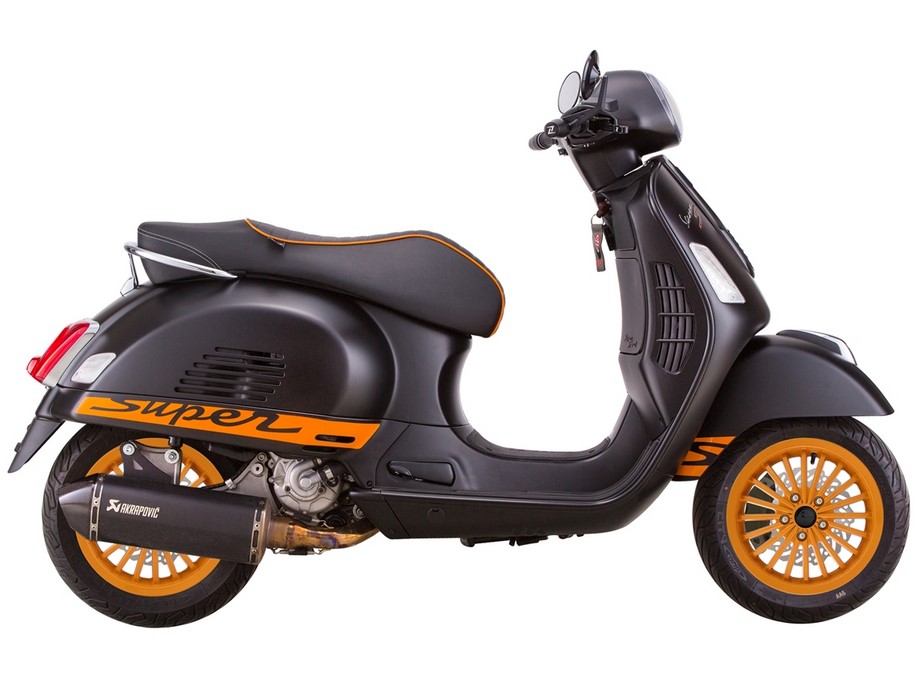 Felge vorne/hinten für Vespa GTS/​GTS Super/​GTV/​GT 60/​GT/​GT L 125-300ccm, orange