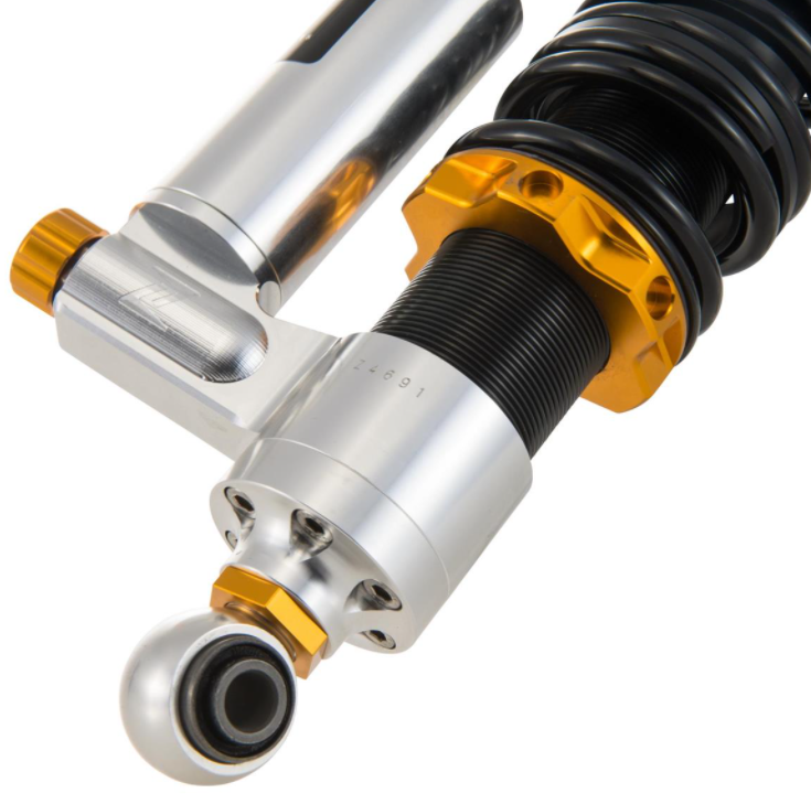Stoßdämpfer hinten für Vespa Primavera/​Sprint 125 -150ccm ('14-), silber/orange/schwarz