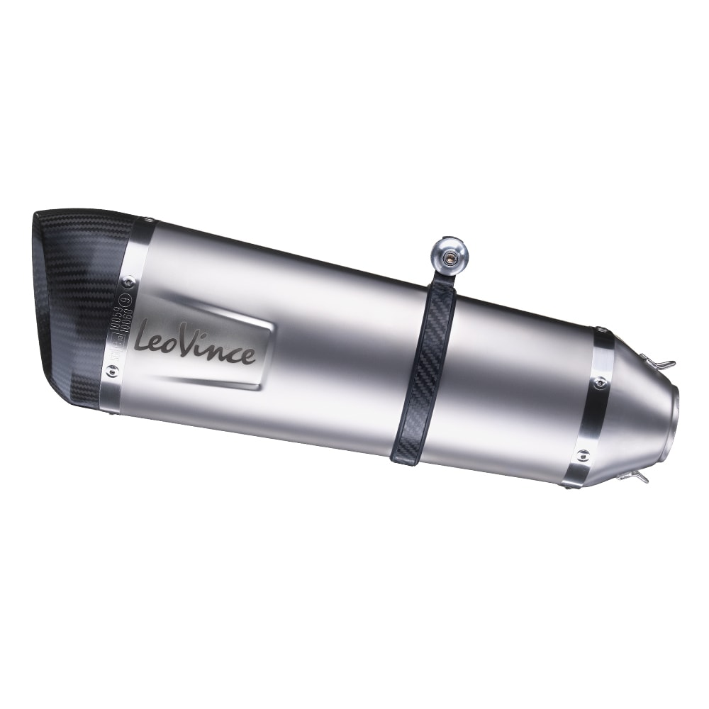 LeoVince Auspuffanlage Factory S, Edelstahl,Slip On für Triumph Speed Triple 1050 RS / S (18-19)
