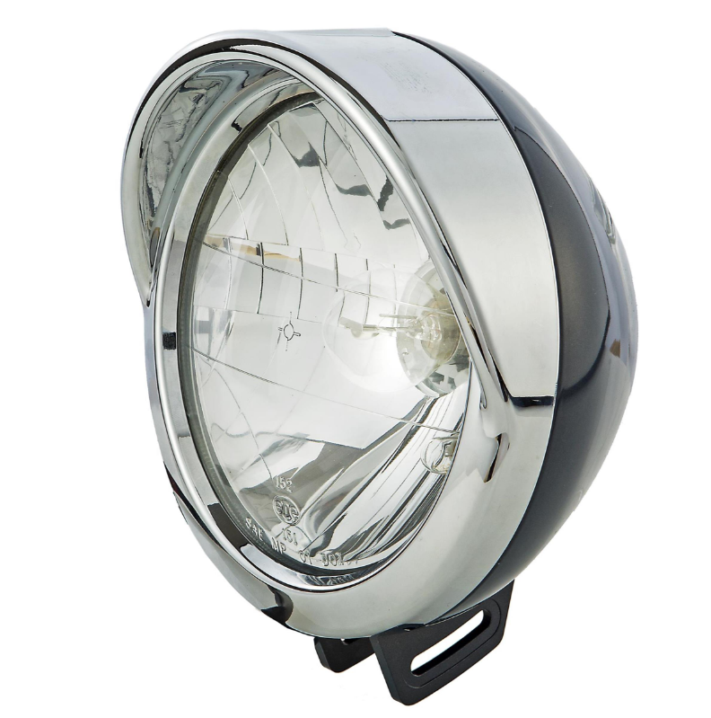 Lampenring mit Lampenschirm für Vespa LXV 50-150ccm, chrom