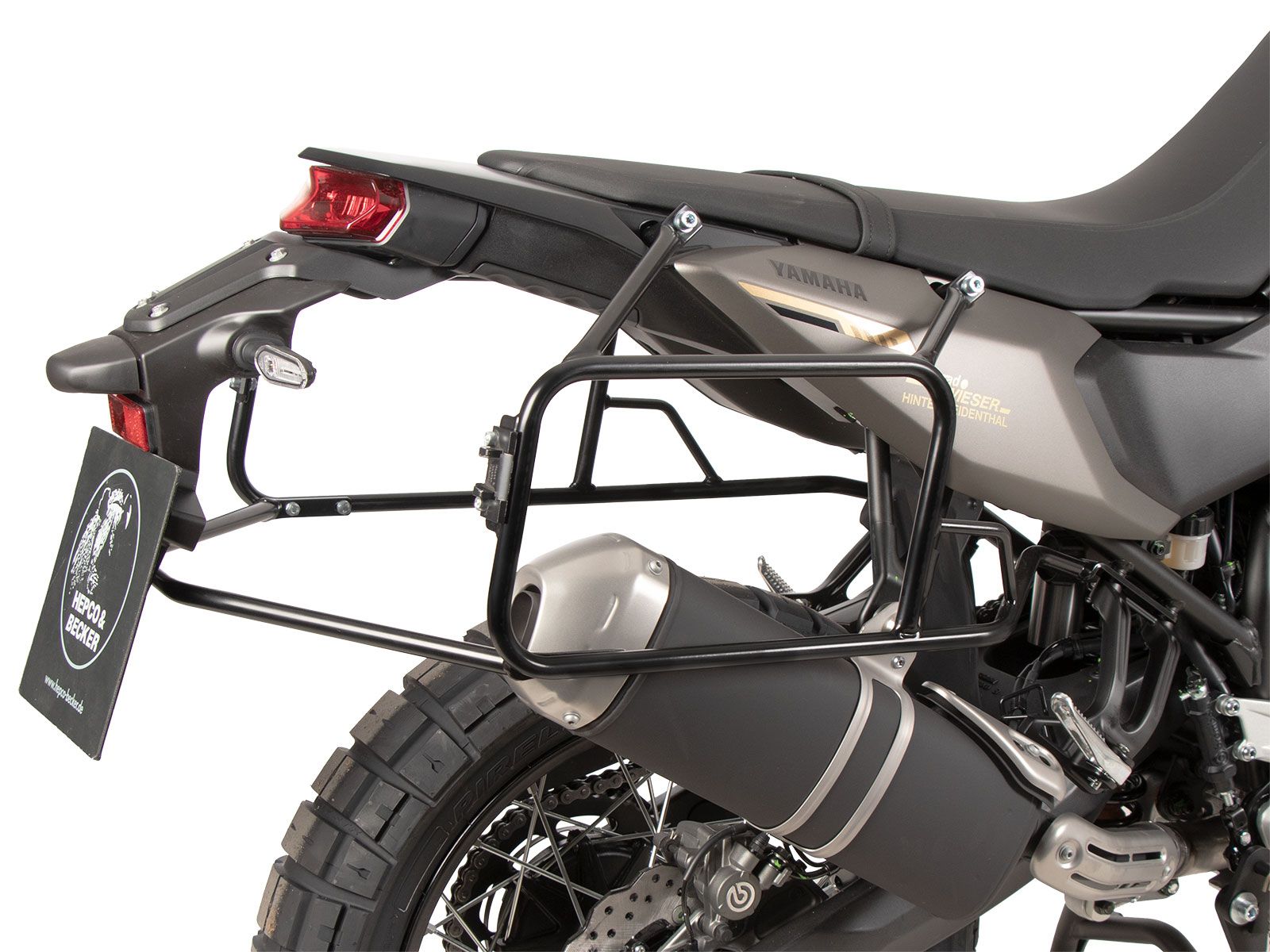 Seitenkofferträger festverschraubt schwarz für Yamaha Ténéré 700 (25-) Hepco & Becker
