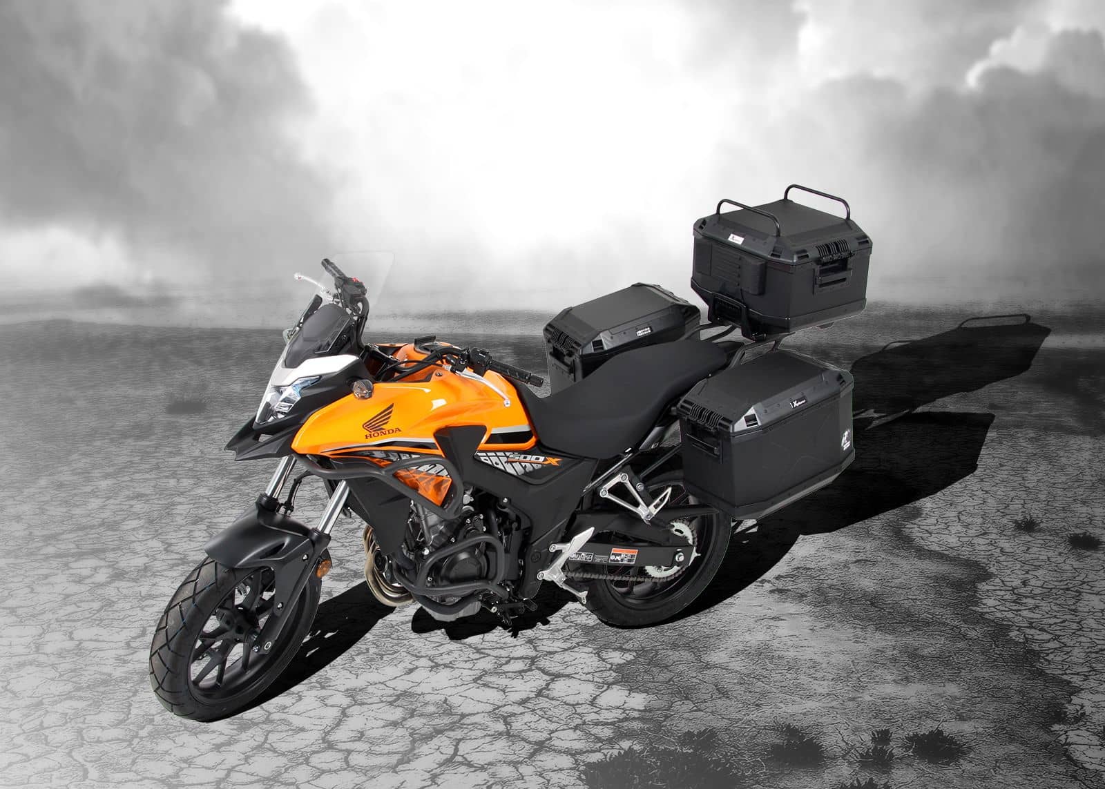 Easyrack anthrazit für Honda CB 500 X (17-18) Hepco & Becker