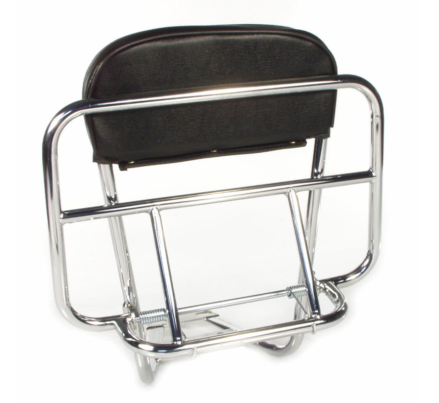 Gepäckträger hinten für Vespa PX 80-200ccm, klappbar, chrom