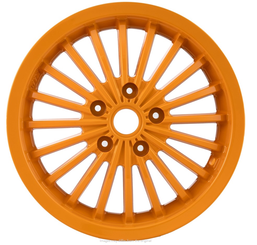 Felge vorne/hinten für Vespa GTS/​GTS Super/​GTV/​GT 60/​GT/​GT L 125-300ccm, orange