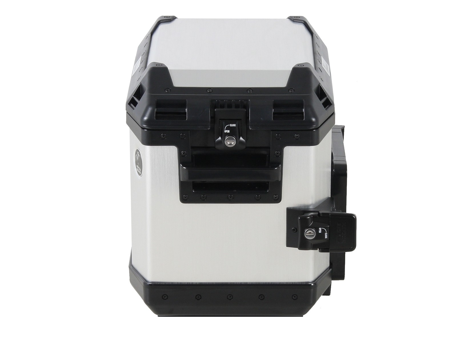 Seitenkoffer Alu Xplorer 40 silber Hepco & Becker