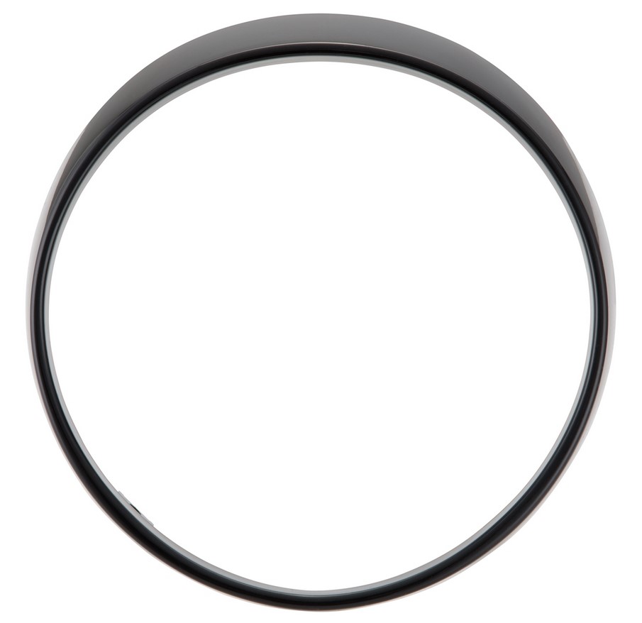 Lampenring für Vespa GTS/​GTS Super HPE 125/​300 ('19-), schwarz glänzend