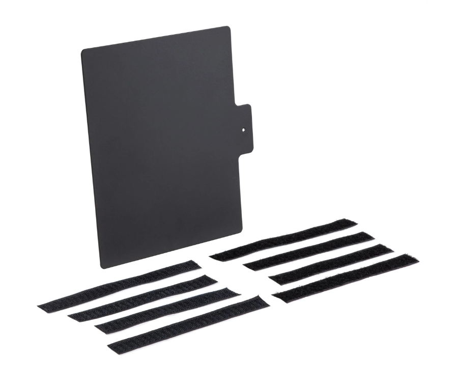 Nummernschildhalter hinten für Vespa GTS/​GTS Super/GTV/GT, schwarz