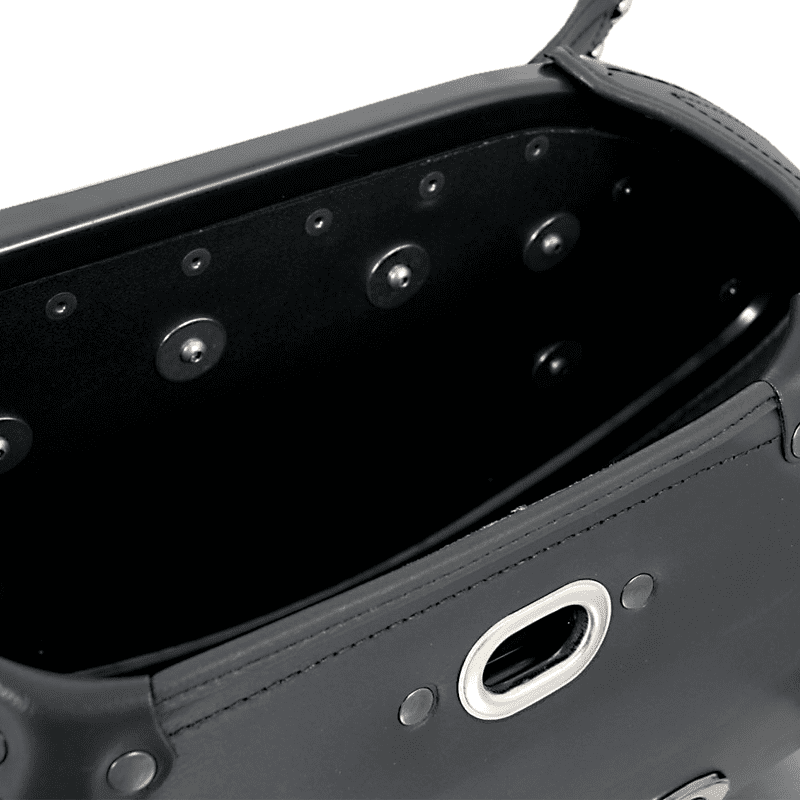 Satteltaschensatz Buffalo Big Custom schwarz für C-Bow Träger Hepco & Becker