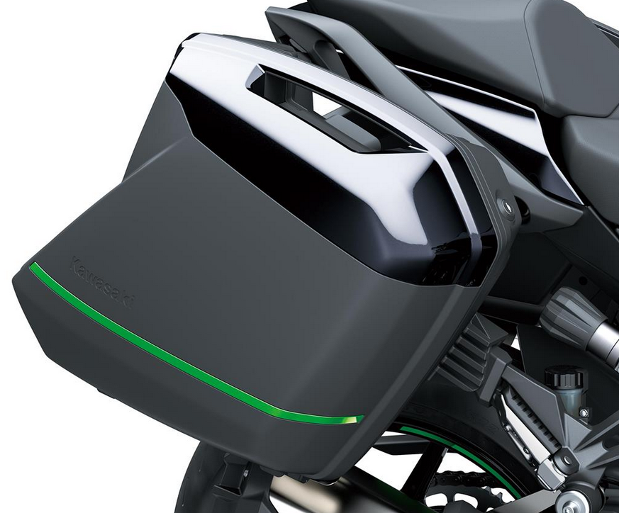 Dekorstreifen Set für Seitenkoffer 28L Original Kawasaki