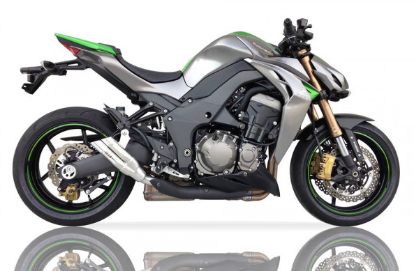 IXIL HYPERLOW Edelstahl-Endtöpfe für Kawasaki Z 1000 (Bj.10-) / Z 1000 SX (Bj.11-)