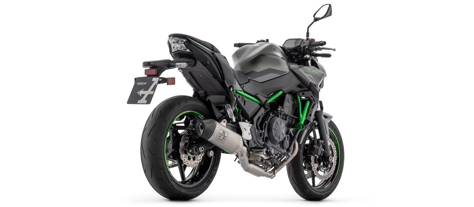 ARROW Komplettanlage Titan für Kawasaki Ninja 650, Z650 Modelljahr 2024-