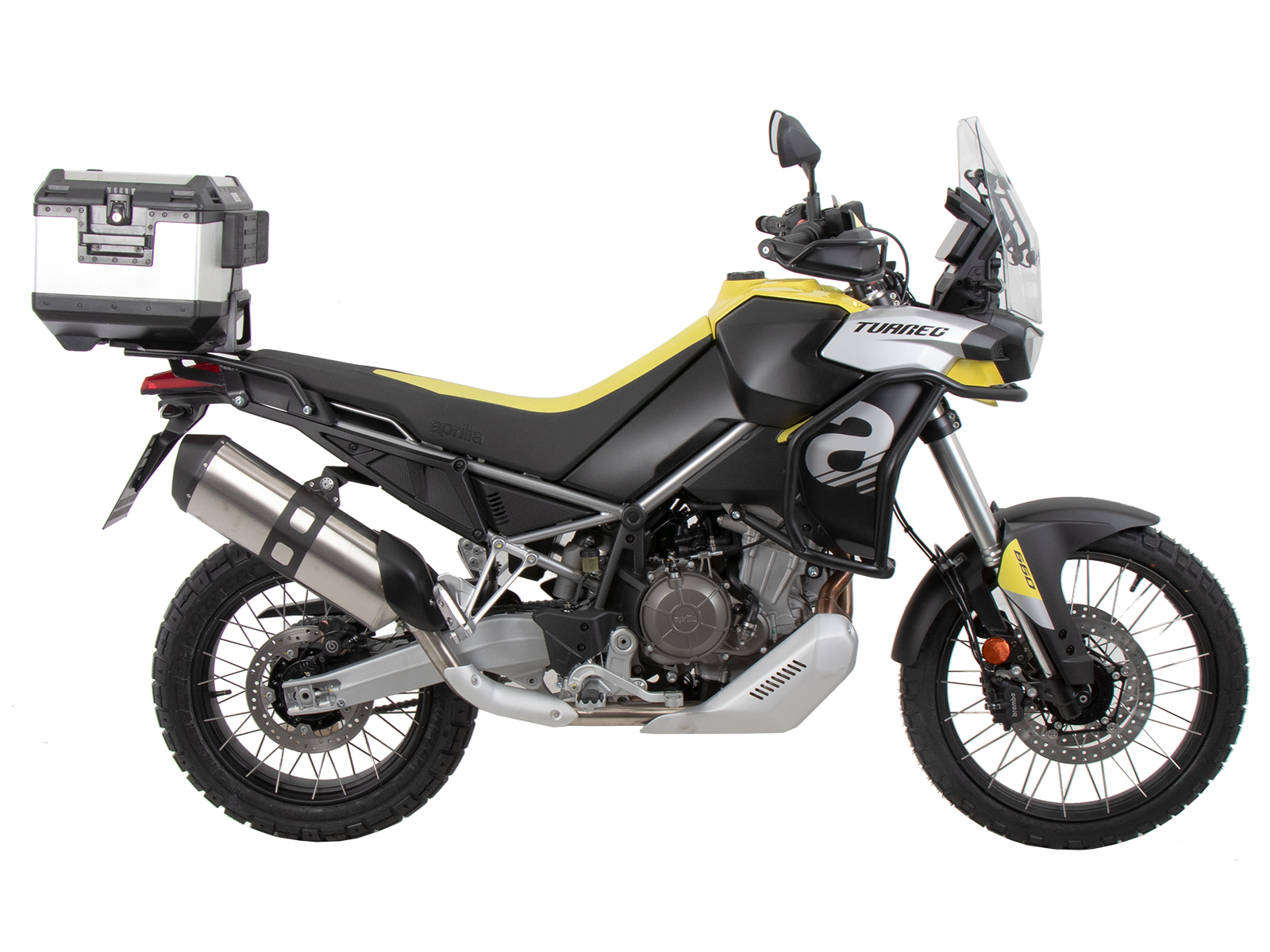 Alurack Topcase-Träger für Aprilia Tuareg 660 (22-24) Hepco & Becker