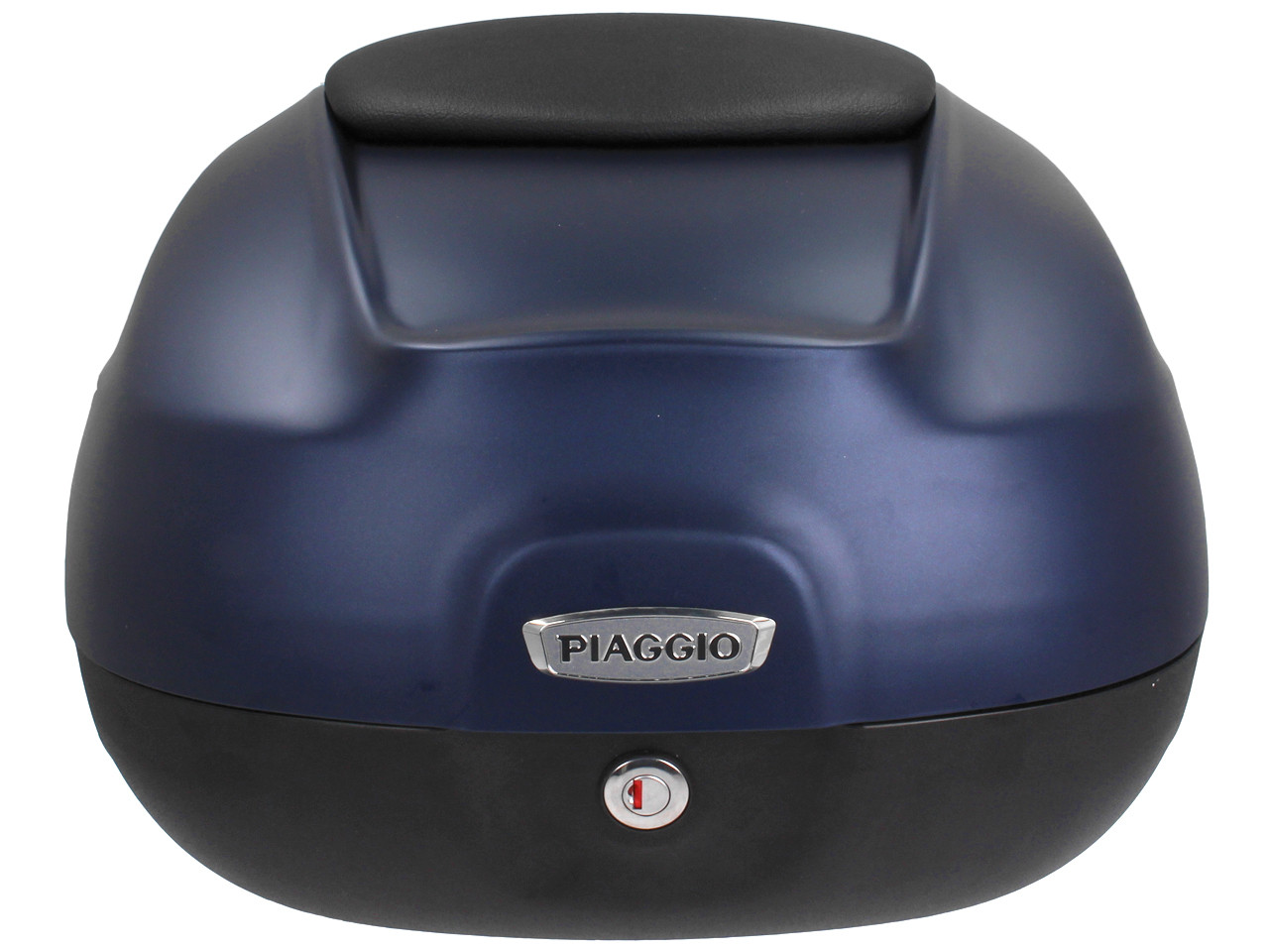 Top Case 37L mit Rückenlehne für Piaggio Beverly 300/350 (16-20) - blue planet matt opaco 290/A
