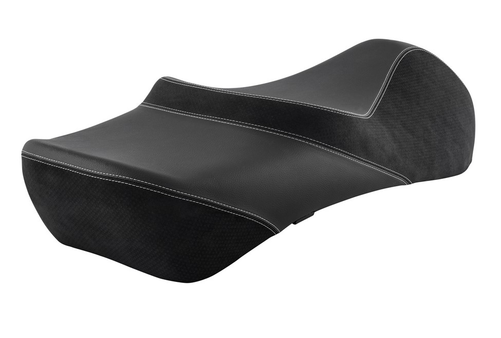 Sitzbank Touring für Vespa GTS/​GTV/GT 125-300ccm ('03-'13), schwarz
